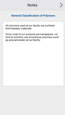 Notes: General Classification of Polymers